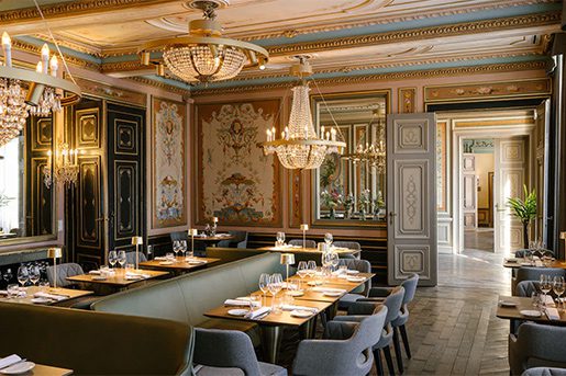 Château St Gerlach restaurant