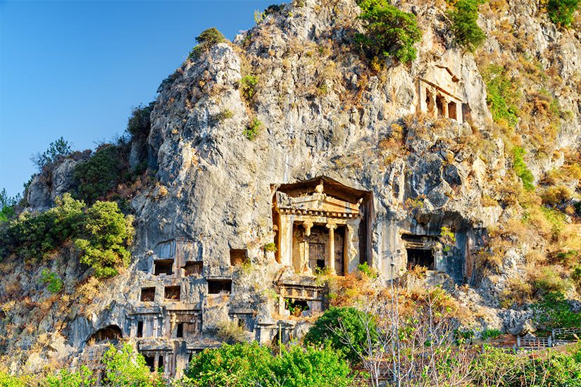 Tomb of Amyntas in Fethiye