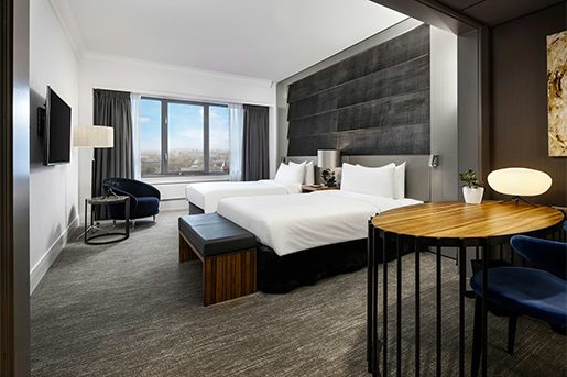 Hotelkamer Okura Amsterdam