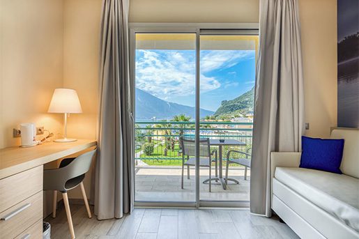 Kamer van het budgetvriendelijke hotel Cristina