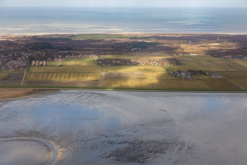 Luchtfoto Schiermonnikoog