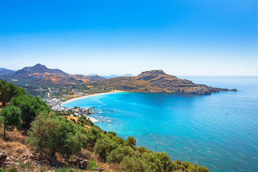 Plakias vissersdorp Kreta
