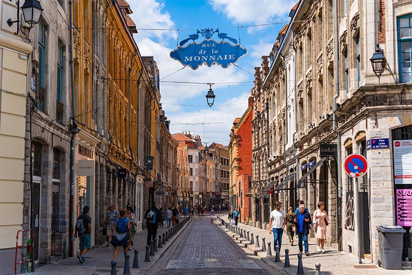Rue de la Monnaie in Lille