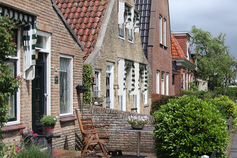 Oude vissershuizen Schiermonnikoog