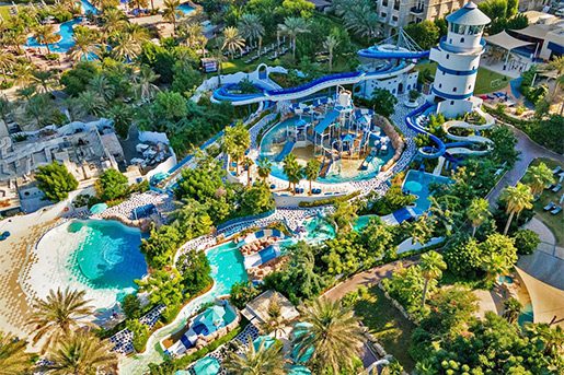 Waterpark Le Meridien Mina Seyahi Beach All inclusive resort Dubai