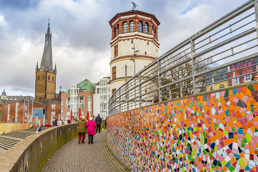 Düsseldorf in december