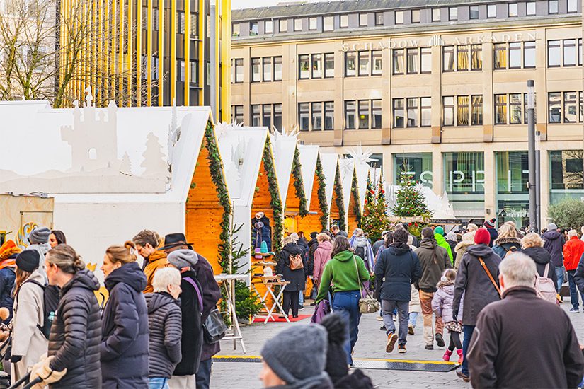 Kerstmarkt in Düsseldorf
