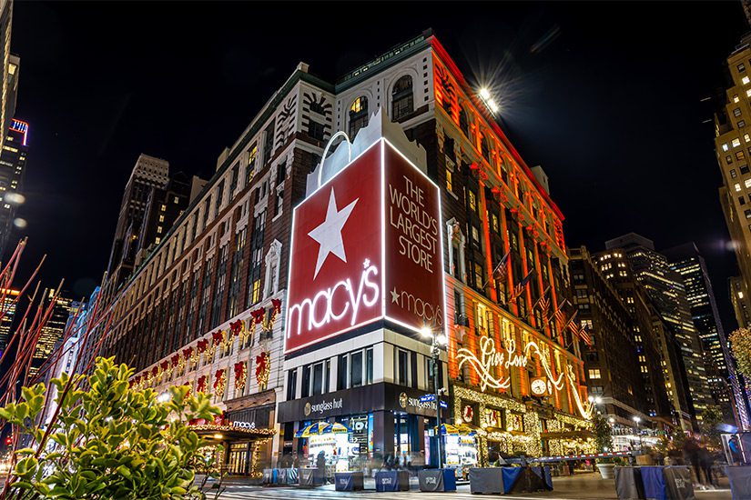 Winter in New York Macy's
