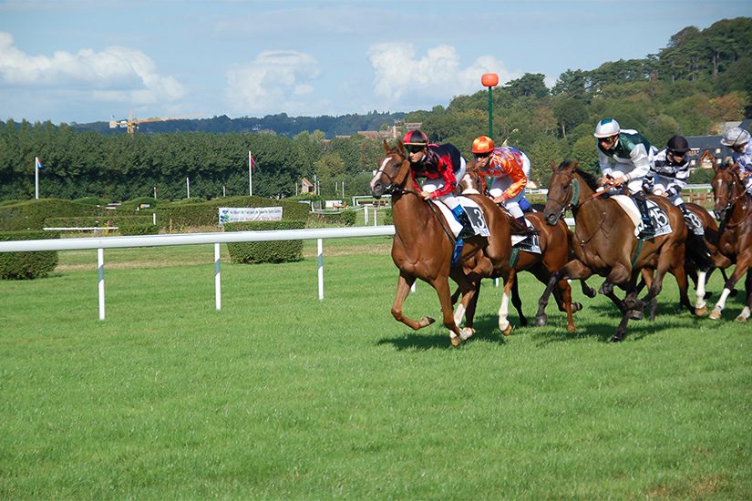 Paardenraces in Deauville