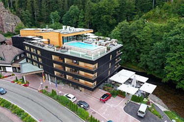 Romantik Hotel Sackmann met rooftop zwembad