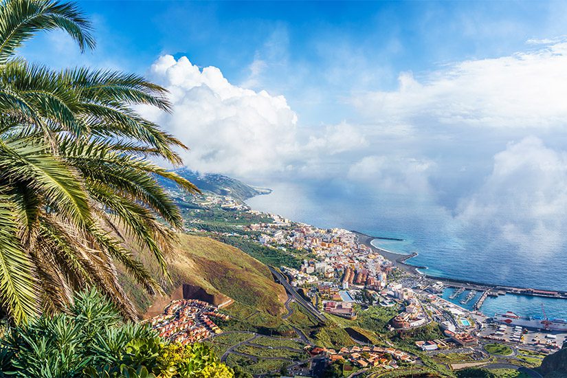 Het Canarische eiland La Palma - Santa Cruz de la Palma