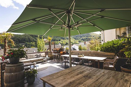 Boutique Hotel Landhauszeit terras