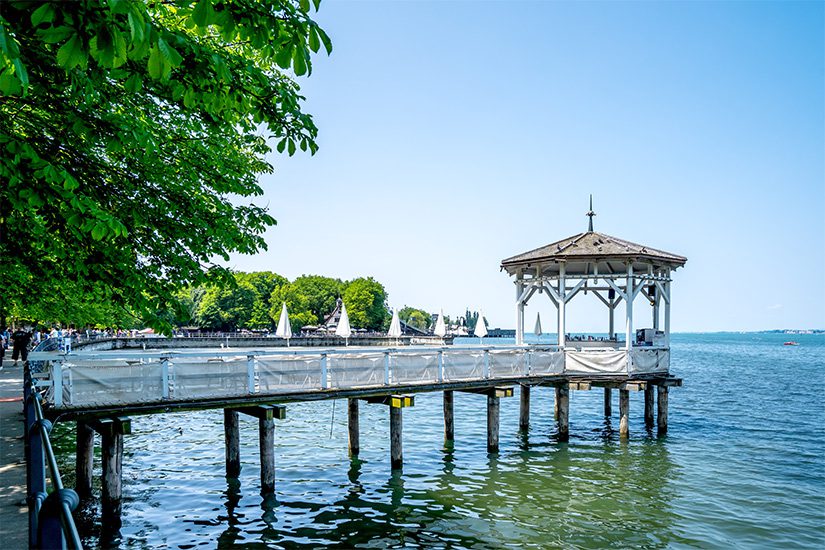 Bodenmeer in Bregenz