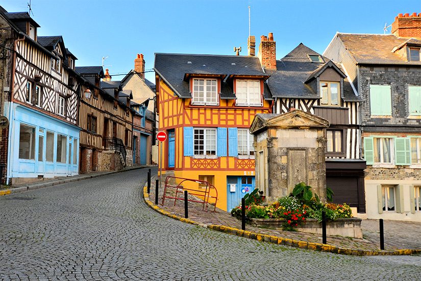 Historisch centrum van Honfleur