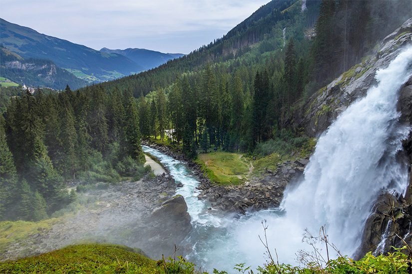 Krimmler Falls, Hohe Tauern National Park, Salzburgerland