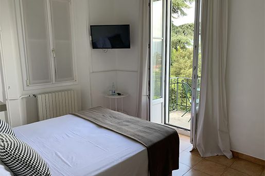Hotel Loveno hotelkamer met balkon