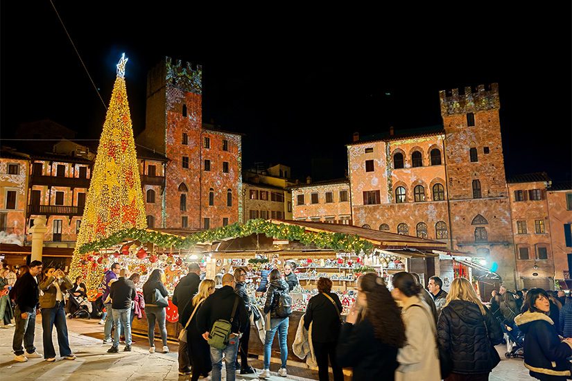 Kerstmarkt in Arezzo