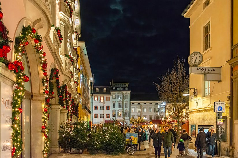 Kerstmarkt in Bolzano