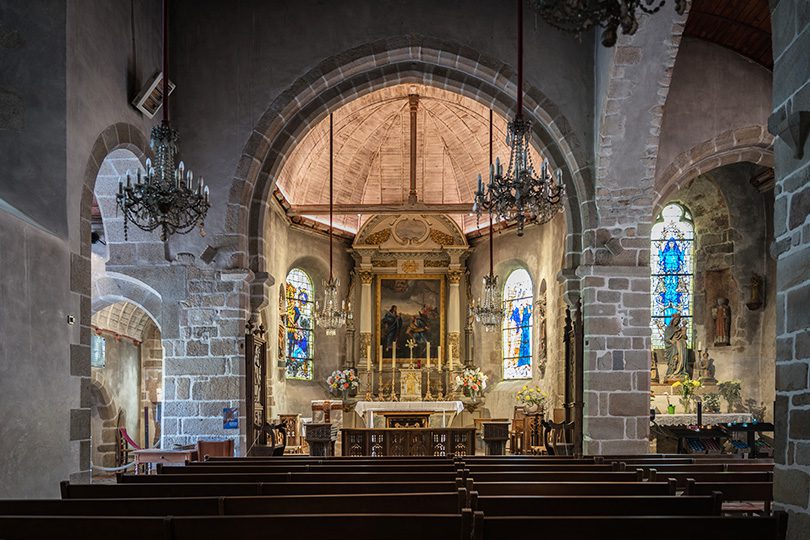 Saint-Pierre kerk op Mont Saint-Michel
