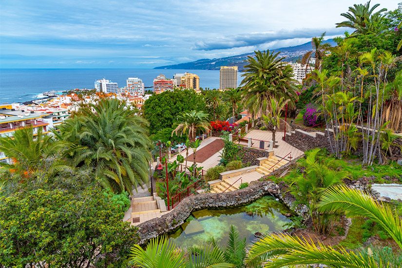 Taoro Park in Puerto de la Cruz