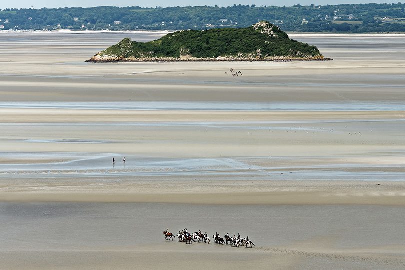 Wadlopen Tombelaine Island