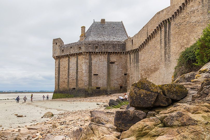 Verdedigingsmuren Mont Saint-Michel