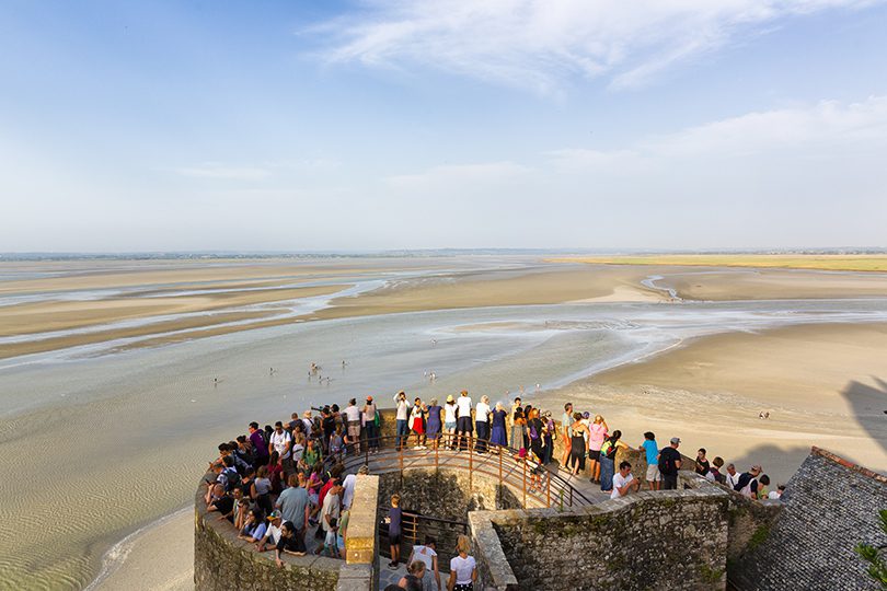 Wadloopgebied Mont Saint-Michel